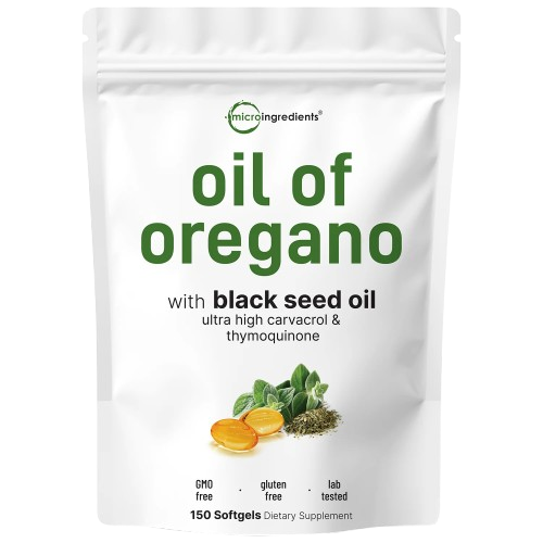 Oregano Oil with Black Seed Oil